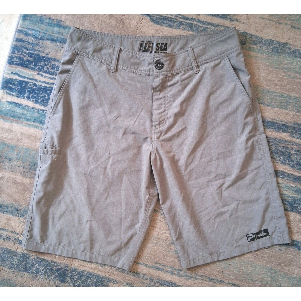 Pelagic Deep Sea Hybrid Shorts Mens 32 (34) Performance Stretch Fishing Surf